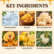 Beeswax Spray Furniture Polish, Wood Cleaner, Wood Floor Polish PACK OF 2